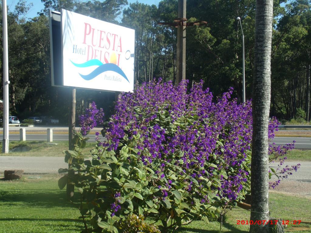 Hotel Puesta Del Sol Punta Ballena Exteriör bild