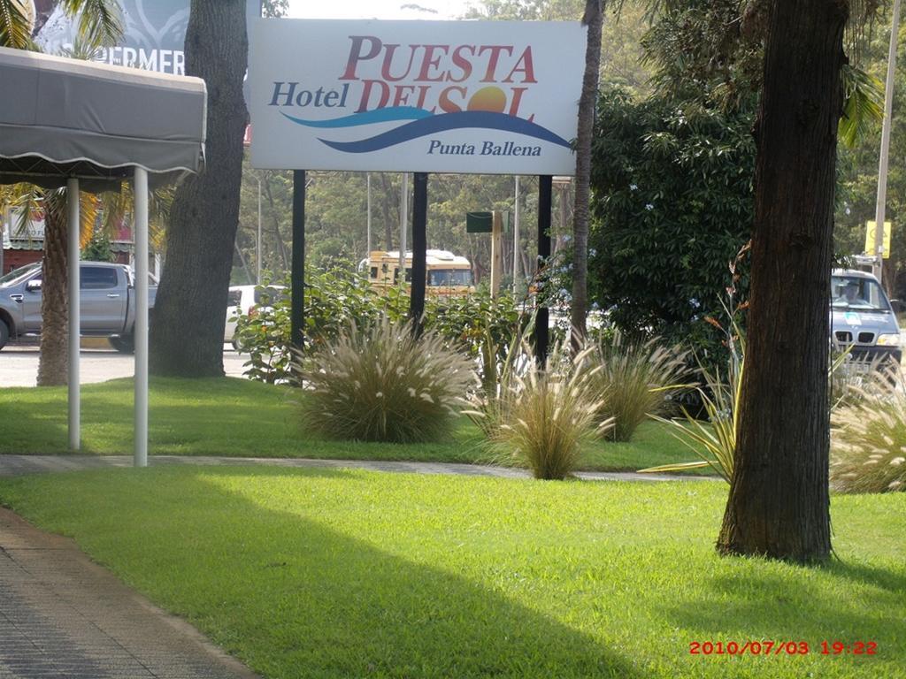 Hotel Puesta Del Sol Punta Ballena Exteriör bild